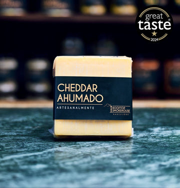 Cheddar ahumado de 200 g: usos en tabla y cocina