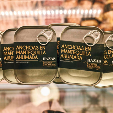 Anchoas en mantequilla ahumada: cómo servir el formato de 70 g