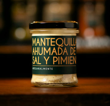 MANTEQUILLA AHUMADA DE SAL Y PIMIENTA