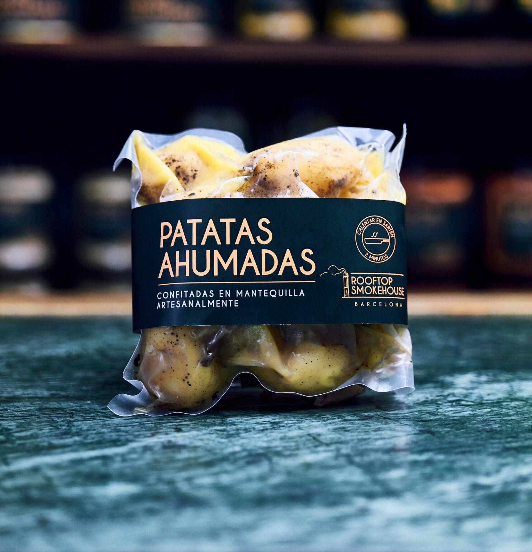 PATATAS AHUMADAS EN MANTEQUILLA