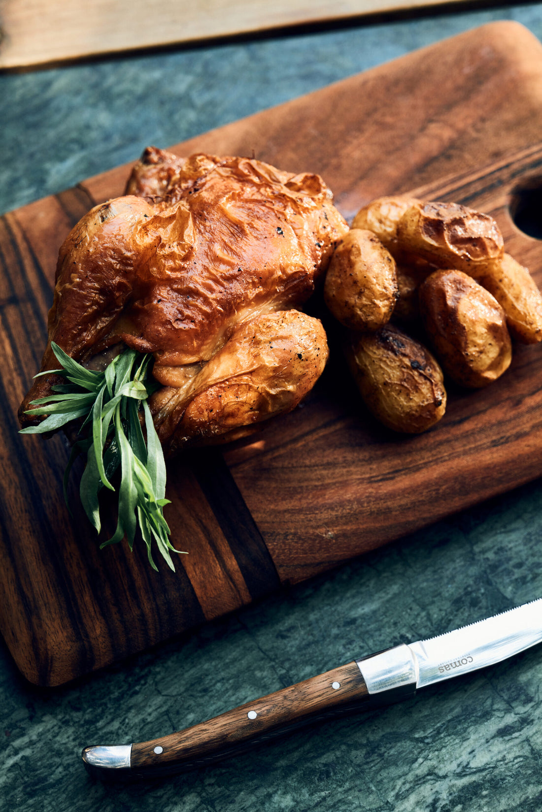 SMOKED POTATOES CANDIED IN BUTTER