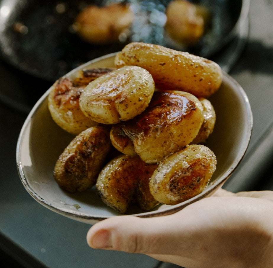 PATATAS AHUMADAS EN MANTEQUILLA