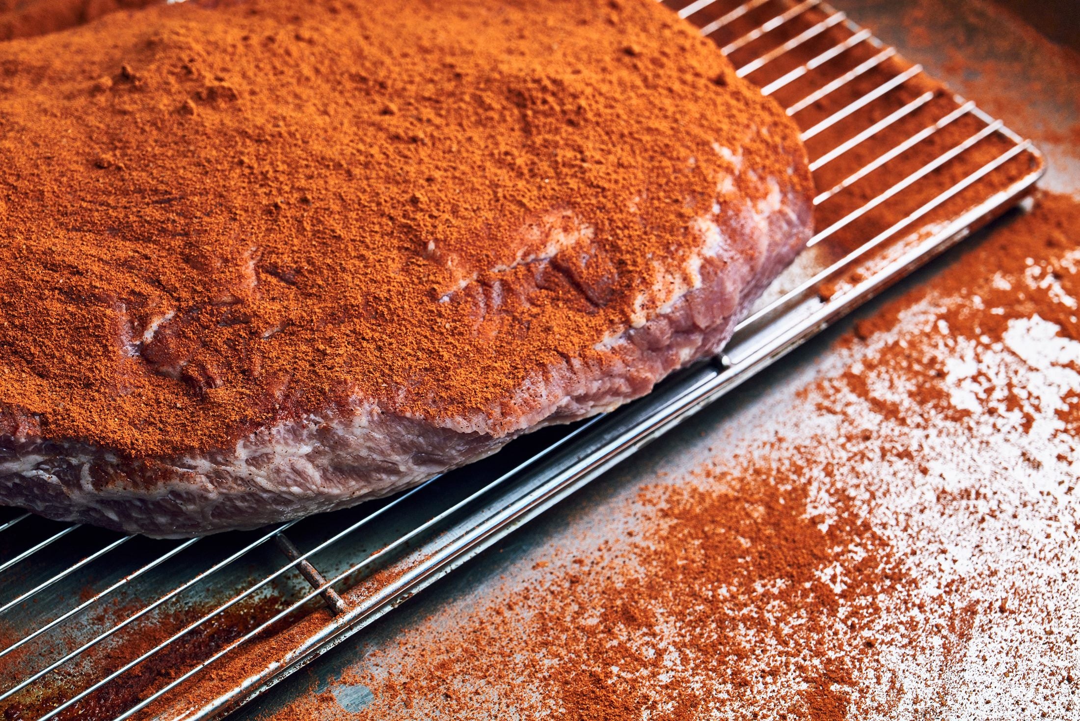 Pieza de carne preparada para formatos profesionales
